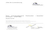 Ville de Luxembourg...2018/05/09  · E.4 Le PAP QE « Kirchberg Grünewald Nord » – [KIR-gn] 138 E.4.1 La destination 138 E.4.2 Les dispositions pour la zone mixte urbaine centrale