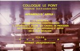 COLLOQUELEPONT · PDF file 2017. 7. 11. · COLLOQUELEPONT TOULOUSE’’’8’et9’octobre’2013 ’ ’ APPAREILS(D(’APPUI(:(L ’(ENTRETIEN(,(LES(DISPOSITIONS(CONSTRUCTIVES((L