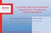 Les effets des rayonnements ionisants sur le système ... · Lymphome de Hodgkin et risque cardio et cérébrovasculaire Swerdlow et al., JNCI, 2007 7033 patients (UK) 1967-2000 Mortalité