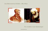 LES RENCONTRES GALIEN-IBN SINA - pharmacie · Rencontres Galien-Ibn Sina au même titre que des membres de l’Académie Royale, que des représentants des pharmaciens ainsi que de