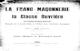New La Franc-Maconnerie et la Classe Ouvrierelodgeroomuk.net/intblog/download/count-cagliostro/Emile J... · 2014. 1. 4. · la CONFÉKEl^CE Donnéele3Avril1910,àl'HôteldesSociétésSavantes