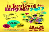 Le Café des Langues · 2017. 11. 8. · 5 PAGE Langues et cafés, le « Café des Langues » Pour la 9ème année consécutive, et surtout en plus du café des langues du lundi,