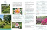 PARC FLORAL DE PARIS Géraniums vivaces De mi-avril à novembre · professionnelle des Jardins botaniques de France et des pays francophones. Parc Floral de Paris Esplanade du Château
