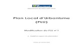 Plan Local d’Urbanisme (PLU) N°1... · invasives telles que le Paulownia (Paulownia tomentosa) ou le Robinier faux-acacia (Robiniapseudoacacia). Modification du PLU n°1 Le Blanc-Mesnil