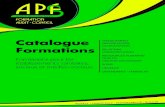 Catalogue formations APFS Alsace Pro Form Santé...APFS CATALOGUE FORMATIONS 1 APFS – Alsace Pro Form Santé – organisme de formation d’audit et de conseil, a vu le jour au printemps