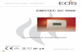 New EMOTEC DC 9000 - EOS Sauna · 2016. 7. 12. · Module d'étapes de phases pour lumière à LED- / Spot n° d'art.: 94.4670 Module de connexion pour lampes à économie d'énergie