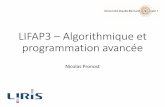 LIFAP3 – Algorithmique et programmation avancée...Surcharge des fonctions membres •Il est possile d’avoir plusieurs fontions memres ave le même nom et même type de retour