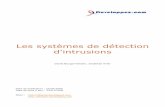 Les systèmes de détection d'intrusionsstudent.4must.be/wp-content/uploads/2010/09/IDS.pdf · II. Les différents types d'attaques L’informatique étant un domaine très vaste,