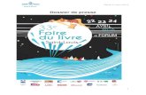 Mardi 8 mars 2016 - Forum du livreforumlivre.fr/wp-content/uploads/2017/03/16-03-08-DP-FDL.pdf2017/03/16  · LES PRIX LITTÉRAIRES DÉCERNÉS À SAINT-LOUIS
