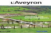 PRIORITÉ AUX INVESTISSEMENTS - Aveyron · 2018. 11. 5. · procédure en cas d’inaction. Et enfin, une fois que ce tronçon sera achevé, la poursuite du doublement de la RN88