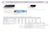 Configuration de l’OXO Compact Edition - · PDF file Configuration de l’OXO Compact Edition Paramétrer l [@IP du P afin qu [il puisse communiquer par une liaison LAN avec le PAX