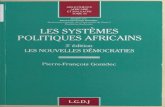 Les systèmes politiques africains : les nouvelles démocratiesexcerpts.numilog.com/books/9782275015293.pdf · Tome 12 - Victor GASSE, Les régimes fonciers africains et malgache.