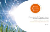 Observatoire de l’énergie solaire photovoltaïque en FranceRenouveler l’exonération de CSPE pour les projets d’autoconsommation individuelle Protéger le consommateur en renforçant
