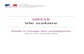 SIECLE Vie scolairececoiawiki.ac-creteil.fr/wiki/telechargement/Vie...L’application Vie scolaire est intégrée à l’environnement SIECLE. Les enseignants et les documentalistes