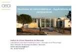 Nucléaire et nanomatériaux - École d'été e2phye2phy.in2p3.fr/2015/slides/deschanels.pdf · MCM41 3.0 880 0.76 SBA-15 4.9 465 0.42 0,0 0,2 0,4 0,6 0,8 1,0 0 100 200 300 400 500