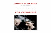 SANG & ROSES - lanoye · 2018. 11. 9. · Cassiers emmène dans un sacré voyage théâtral, poétique et réflexif. Un voyage où le bien, incarné par ... qui se dessine alors,