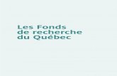 Les Fonds de recherche du Québec - Scientifique en chef · 324 L’état du Québec 2013-2014 liques (tel le rayonnement internatio-nal), qui ont été rapportés par plus des trois