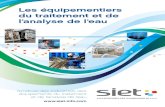 Les équipementiers du traitement et de l’analyse de l’eau · consultez l’annuaire des entreprises sur Syndicat des industriels des équipements du traitement et de l’analyse