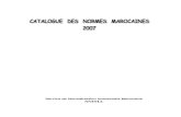 SNIMA - iq-maghreb.netiq-maghreb.net/fileadmin/user_files/pdf/Catalogue_Maroc_01.pdf · NM 00.2.214-2007 Caractérisation des déchets - Analyse chimique des éluats - Détermination