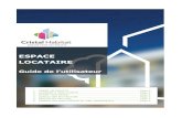 ESPACE LOCATAIRE - Cristal Habitat CRISTAL HABITAT Guide utilisateur Espace Locataire Page 3/9 Remplissez