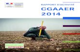 RAPPORT D’ACTIVITÉ CGAAER 2014 - Ministère de l ......Le CGAAER (Conseil général de l’alimentation, de l’agriculture et des espaces ruraux) a contribué à éclairer les