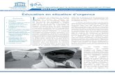 Education en situation d’urgence L - UNESCO IICBA. 7 No 2, Decembre 2005 … · dans le contexte de l’éducation en situation d’urgence en général et de l’éducation à