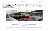 Correspondance 1 trim 07 · 2016. 6. 3. · d’accélérateur et, en décembre 2004, la SNCB et les CFL trouvent des synergies pour faire à nouveau circuler des trains entre Virton