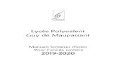 Lycée Polyvalent Guy de Maupassantmaupassant-lyc.spip.ac-rouen.fr/IMG/pdf/manuels... · 2019. 6. 13. · 1ère Générale page 3/3 Physique-Chimie 2019 Physique-Chimie Sirius. Ens
