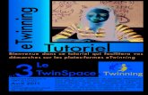 Tutoriel 2 5 twinspace - Réseau Canopé · 2013. 10. 24. · Page d’accueil du TwinSpace ( onglet Home) Le tableau de bord est une zone restreinte qui vous permet de réaliser