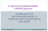 CADRAGE ET METHODOLOGIE A PARTIR DES RAPPORTS DE JURYeps.monvr.pf/wp-content/uploads/2017/10/TD-n°1-ECRIT2... · 2017. 10. 10. · Rapport du jury insiste sur « l’identificationde