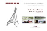 CATALOGUE DES COURS - CentraleSupeleccursus-ingenieur- ... A First Course in Heat Transfer, J. Taine