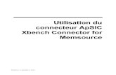Utilisation du connecteur ApSIC Xbench Connector for Memsource€¦ · plusieurs étapes de workflow, vous pouvez également choisir l'étape sur laquelle s'appliquera le contrôle