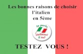 TESTEZ VOUS · L’Italie appartient au G8 (sommet des 8 pays les plus industrialisés et puissants du monde ) ( USA, Japon, Allemagne, France, Italie, Royaume Uni, Canada, Russie