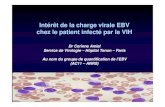 Intérêt de la charge virale EBV chez le patient infecté ...€¦ · EBV-DNA in positive samples 2.57 2.61 2.35 0.215 Range 1.18 – 3.73 1.92 – 3.40 1.18 – 3.73 12 centres