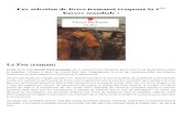 Le Feu (roman) - lesavdelasalle16.e.l.f.unblog.frlesavdelasalle16.e.l.f.unblog.fr/files/2011/09/uneslectiondelivres.pdf · Les Croix de bois Les Croix de bois est un roman publié