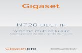 N720 DECT IP - gigaset ¢  Gigaset N720 DECT IP Syst£¨me multicellulaire / fre / A31008-M2316-F101-2-2X19