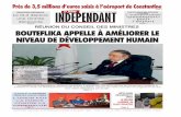 r t direction@jeune-independant.net Page 2 RÉUNION DU ... · 2018. 9. 26. · qué du Conseil des ministres tenu sous la présidence du Président de la république, Abdelaziz Bouteflika.