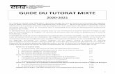 Guide Tutorat mixte 2019-2020 · En appui de ce référentiel, un outil est mis en place à l’INSPE de Bretagne « Compétences professionnelles des professeurs. Du prescrit au