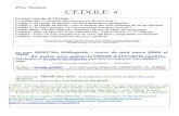 CEDULE 6 - Freecatholiquedu.free.fr/parcours/CEDULE6.pdf(formule en .mp3 complète avec les chants, formules d’accueil à la prise d’autorité et les prières de prise d’autorité)