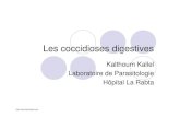 Kalthoum Kallel Laboratoire de Parasitologie H£´pital La Rabta ... provoque un flux de glucose et eau
