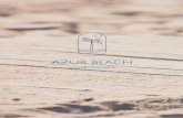 AZUR BEACH · 2020. 7. 6. · Si vous réservez moins de 30 jours avant le début du séjour, la totalité de votre séjour est à régler en une seule fois à la réservation. 4.