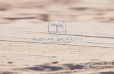 AZUR BEACH · 2020. 3. 11. · de la Mer, nous vous proposons dorénavant un plus grand choix d’hébergements, ainsi que de nouveaux emplacements. Même si 2020 met le changement