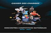 CAHIER DES CHARGES - Ligue du Sport Adapté€¦ · CAHIER DES CHARGES RENCONTRES COMPETITIVES NATIONALES 2018 - 2021 . Chers ami(e)s, chers collègues, ous souhaitez ou avez souhaité