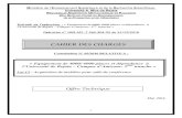 CAHIER DES CHARGES - Bejaiauniv-bejaia.dz/documents/offre techniquen5_2016.pdf · Le contrat faisant l’objet du présent cahier des charges sera conclu dans le cadre de la consultation