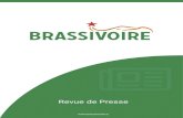 Révue de Presse - BrassivoireLa nouvelle usine de Brassivoire est op érationnelle En attendant l’inauguration de l’usine en janvier 2017, Brassivoire vient de mettre sur le marché