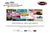 Synthèse des projets - UFFEJ Bretagne · 2018. 7. 11. · Synthèse des projets Un dispositif d’éducation à l’image à vocation culturelle et sociale, soutenu par la DRAC Bretagne
