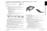 Catalogue: Luminaire à LED Areamaster™ 2e génération Zones ...€¦ · Zones 1, 2, 21 et 22 Ex eb mb op is IIC II 2 GD IP66/67 IK08 EE LED EE AEEE osulte le site ou cotacteous