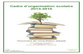 Cadre d’organisation scolaire 2013-2016gestiondoc.cssmi.qc.ca/gesdoc/Consultation_COS_1316.pdf · de 2,5 % de 2013-2014 à 2015-2016. En ce qui a trait à la clientèle du secondaire,