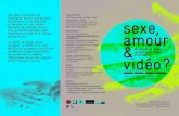 Sexe, Amour & Vidéo sexe, amour vidéo————€¦ · DVD Sexe, Amour & Vidéo + livret pédagogique + lunch : 10,00 ¤ / 5,00 ¤ membres FLCPF à verser sur le compte du CEDIF