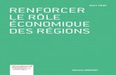 Renforcer le rôle économique des régions la... · l’innovation politique 8 de la Suisse et de la Norvège (cf. De la subsidiarité à la réussite : l’impact de la décentralisation